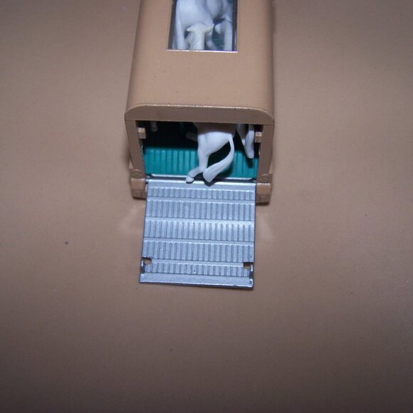 Vintage Matchbox Lesney England Ascot Stables Horse Van Dodge Tractor & Trailer - Picture 7 of 9